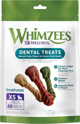 WHIMZEES by Wellness Brushing Dental Chews For Dogs